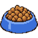 Kibble bowl